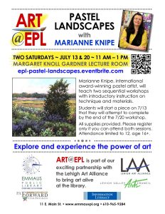 ART@EPL Pastel Landscapes Workshop with Marianne Knipe