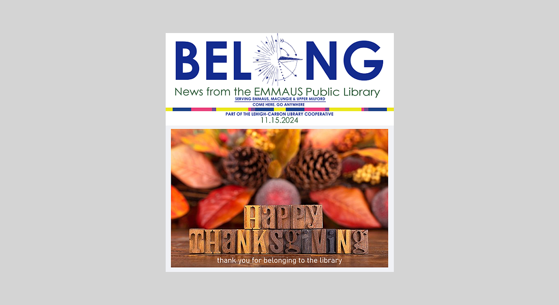 Emmaus Public Library Books, DVDs, eBooks, Audiobooks